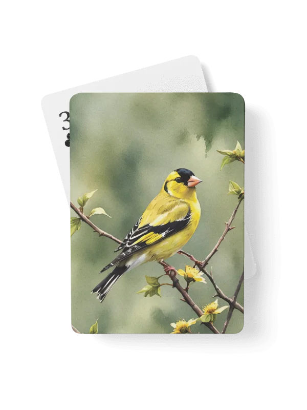 American Goldfinch Poker Playing Cards product image (1)