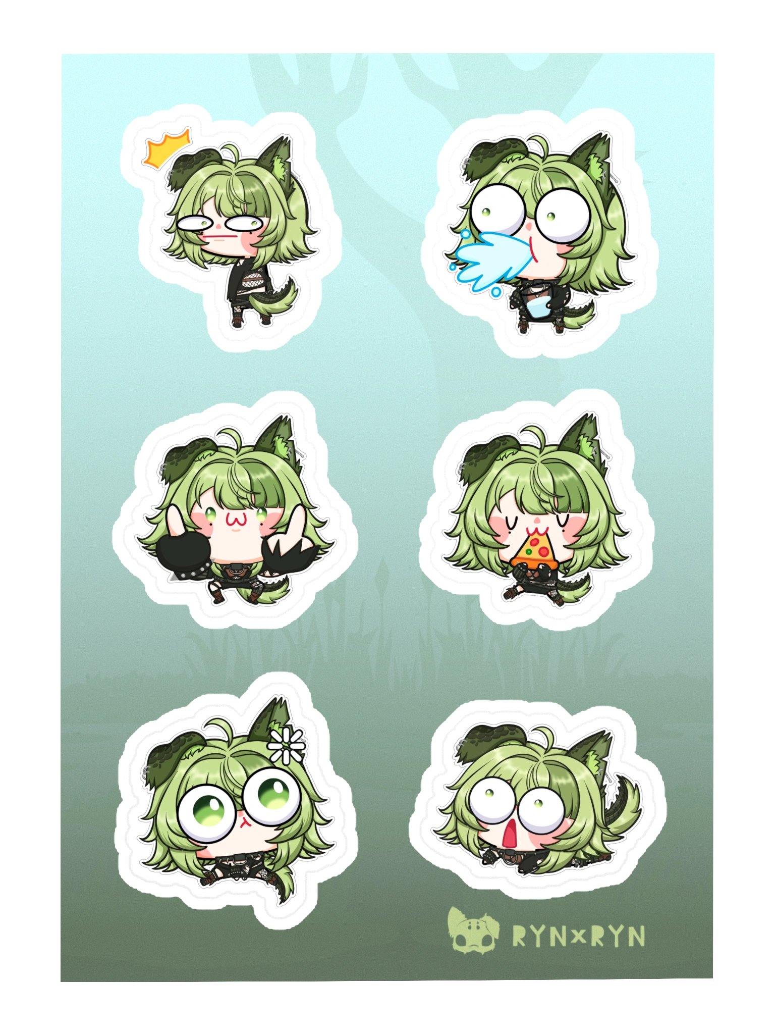 Silly Swamp Stickers product image (3)