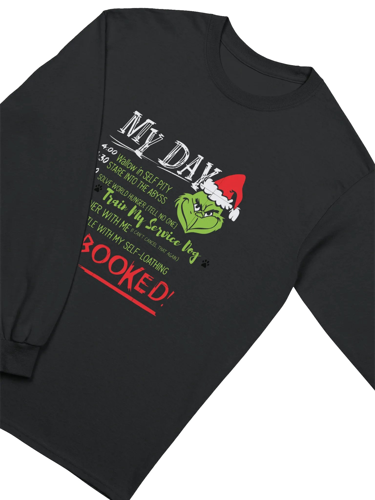 Sable Warriors Holiday Service Dog Long Sleeve: Helps Pair Veterans With A Service Dog product image (3)