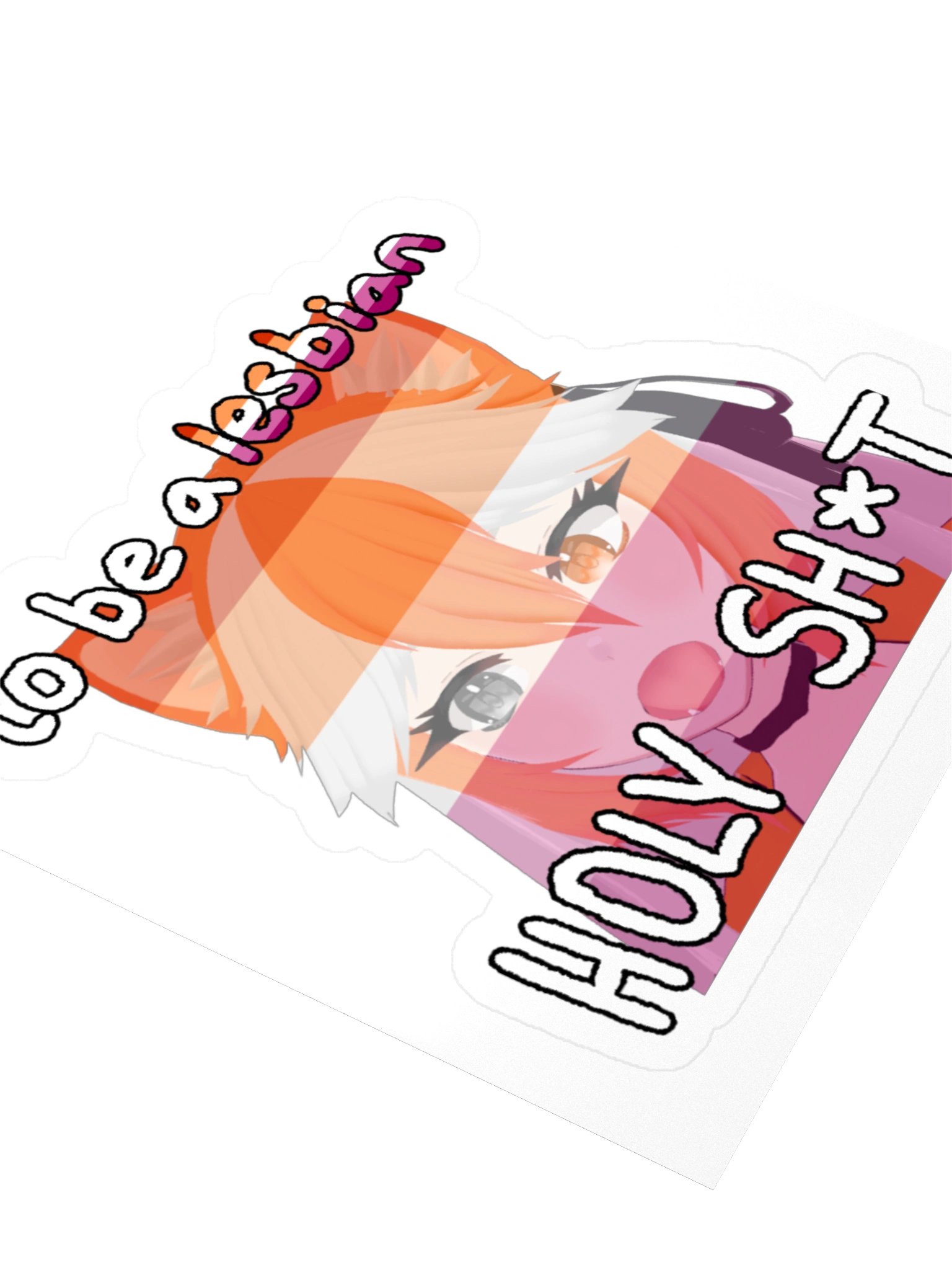 To be a Lesbian Sticker product image (8)