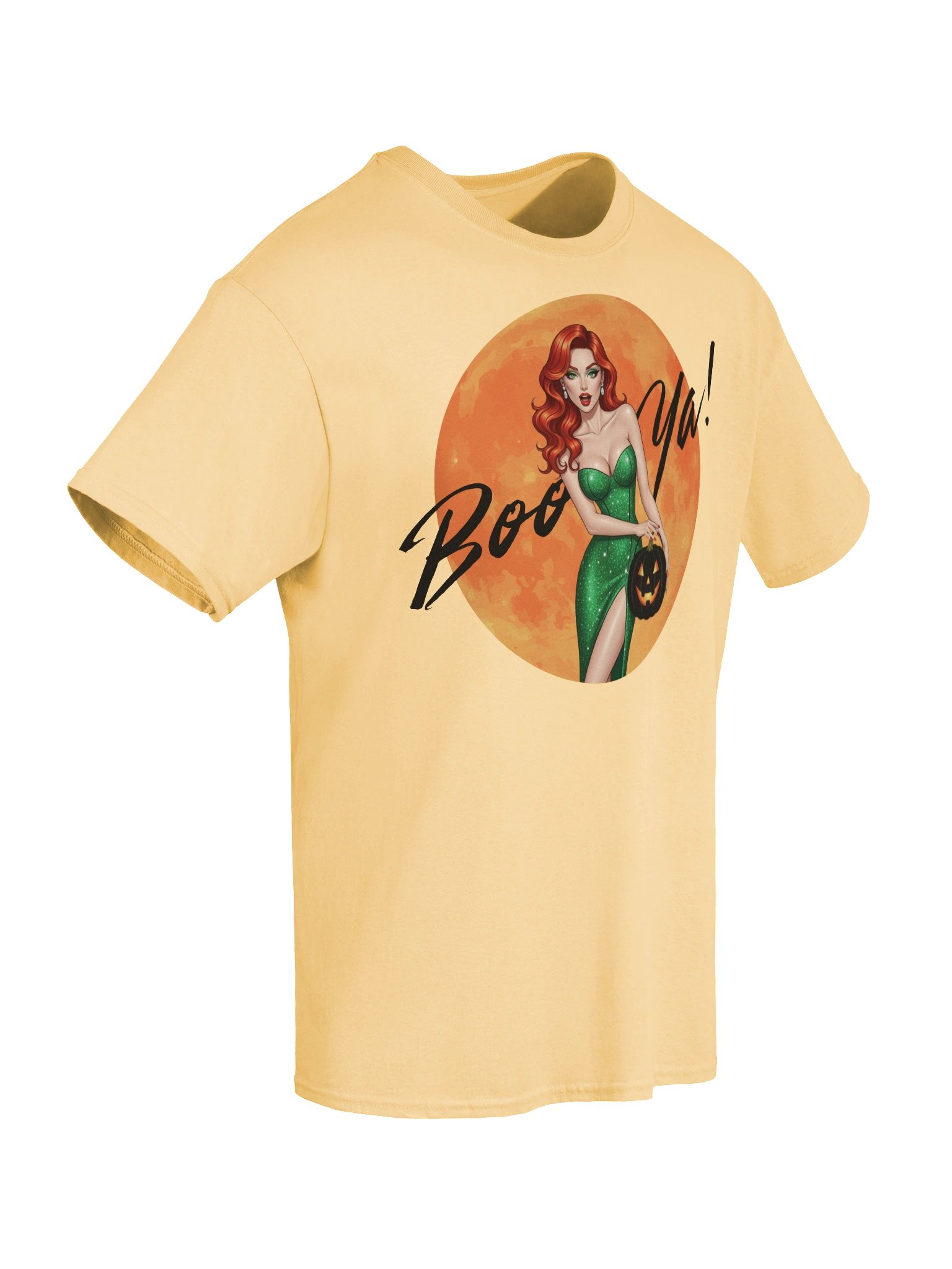 Boo Ya! Halloween Pin-Up T-Shirt product image (6)