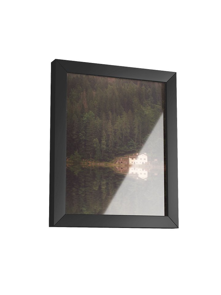 Where the Alps Grow Quiet, Swiss Alps, Switzerland Framed Matte Poster product image (2)