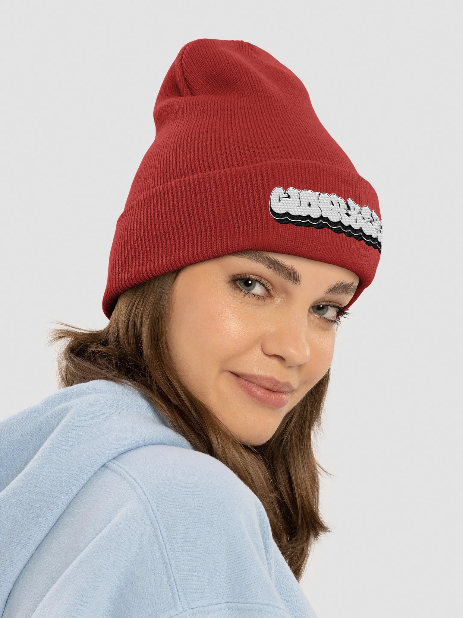"Fat Caps" - Embroidered Beanie product image (4)