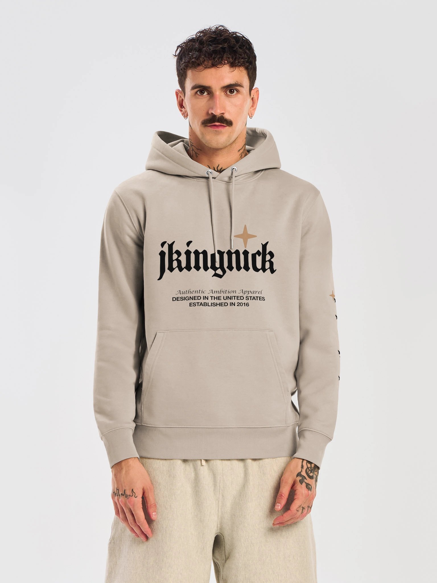 AUTHENTIC AMBITION APPAREL WHITE HOODIE product image (5)