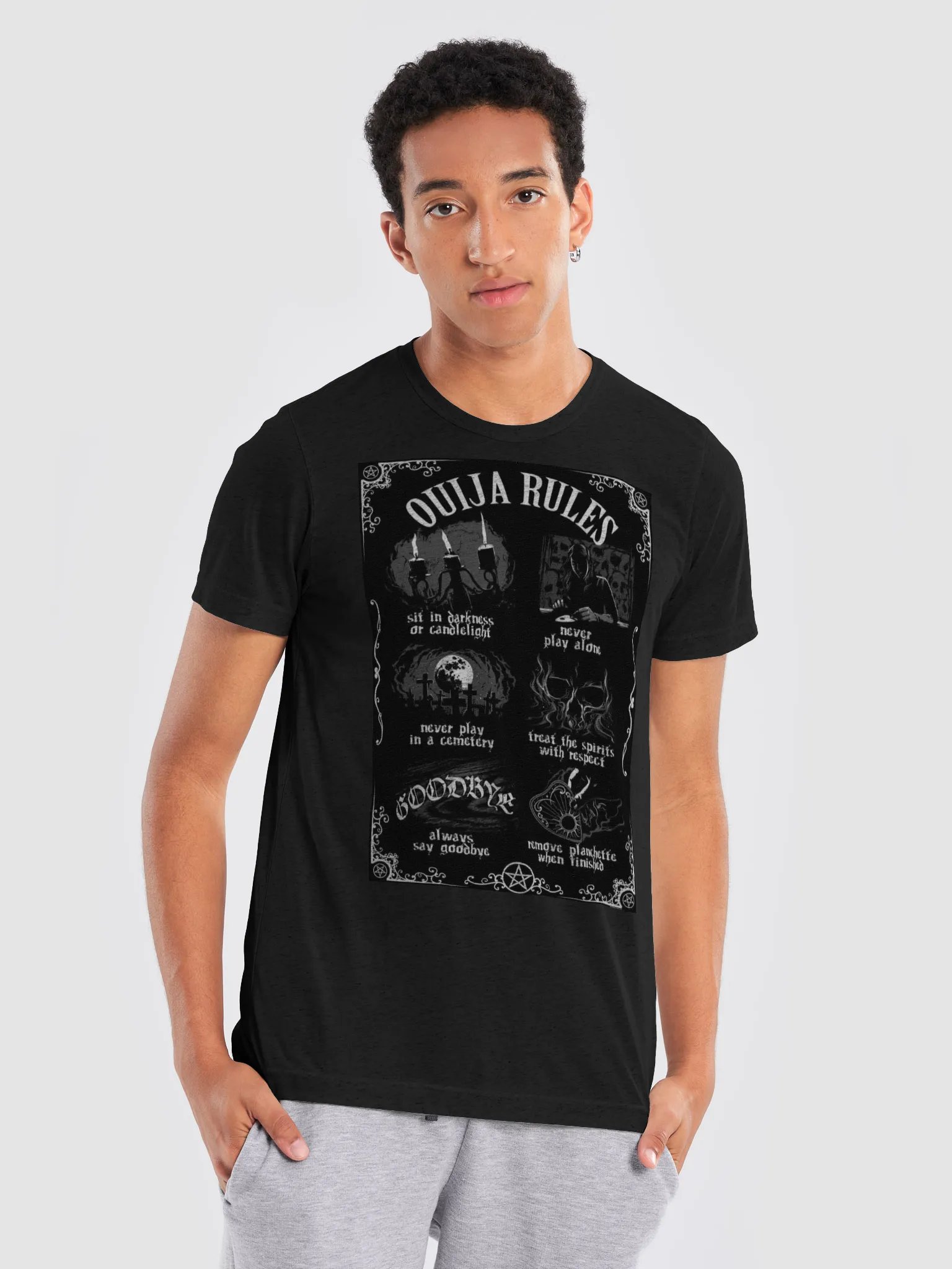 Darkknight's Ouiji Board Rules T-shirt product image (12)