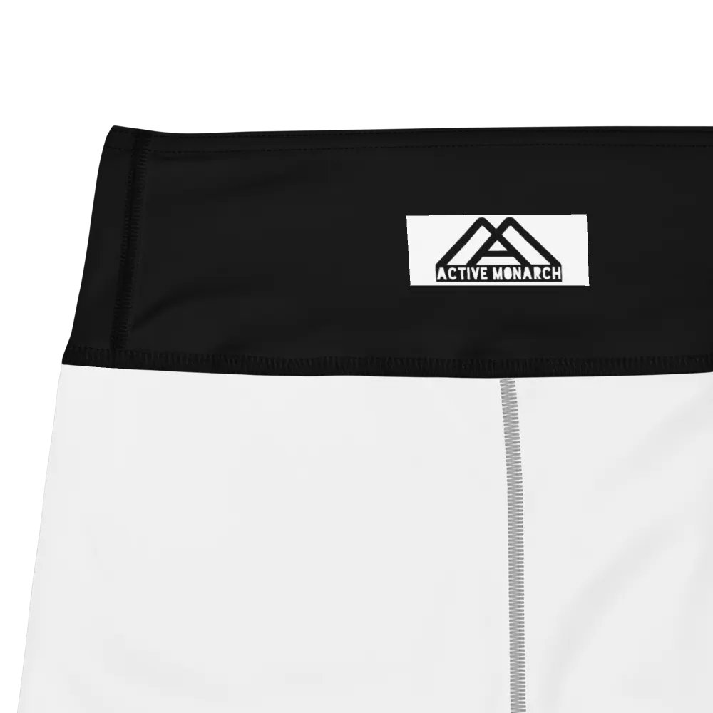Pure Black High-Waist Capri Leggings product image (9)