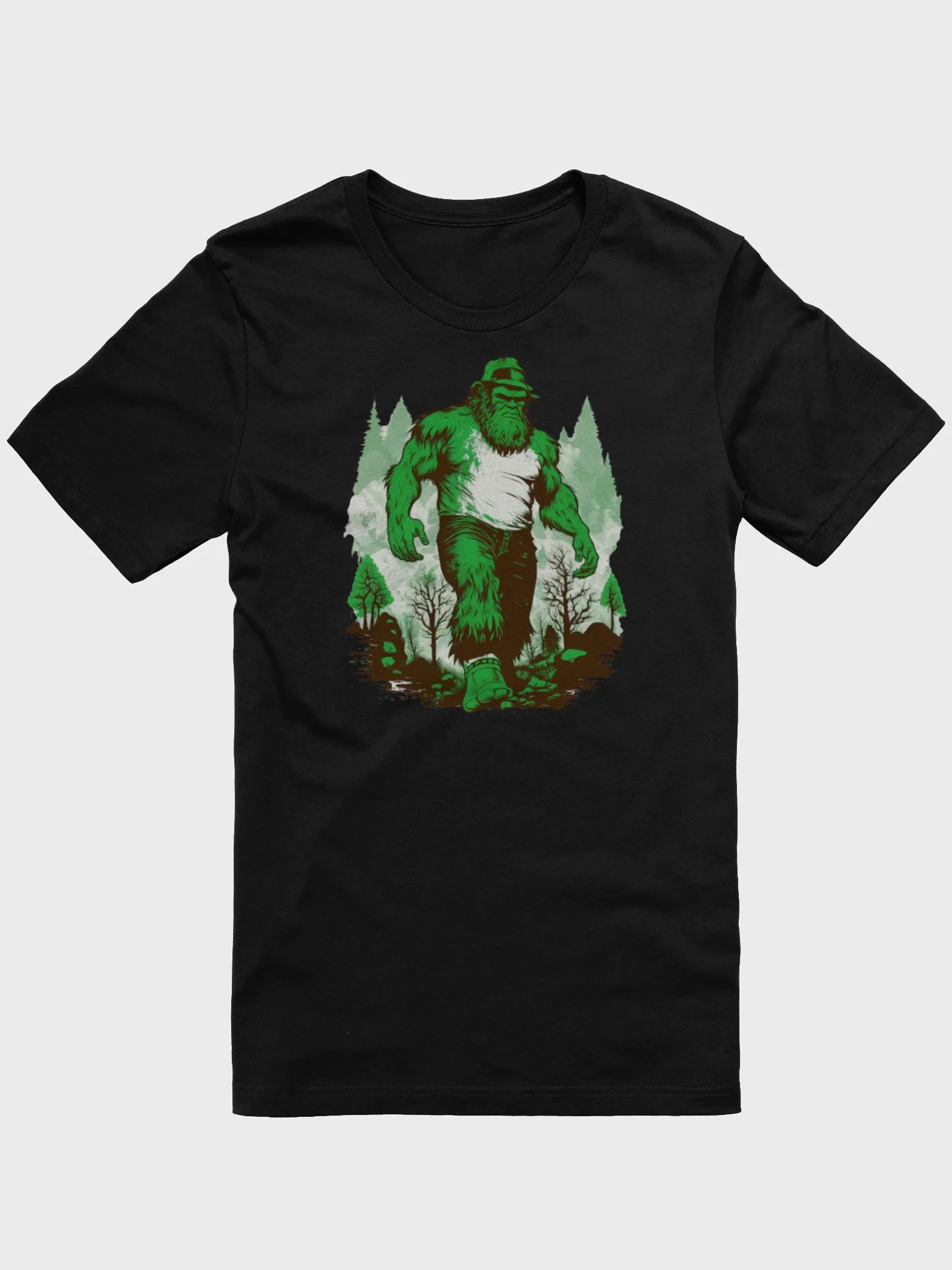 Bigfoot Hiking Adventure Retro Forest product image (2)