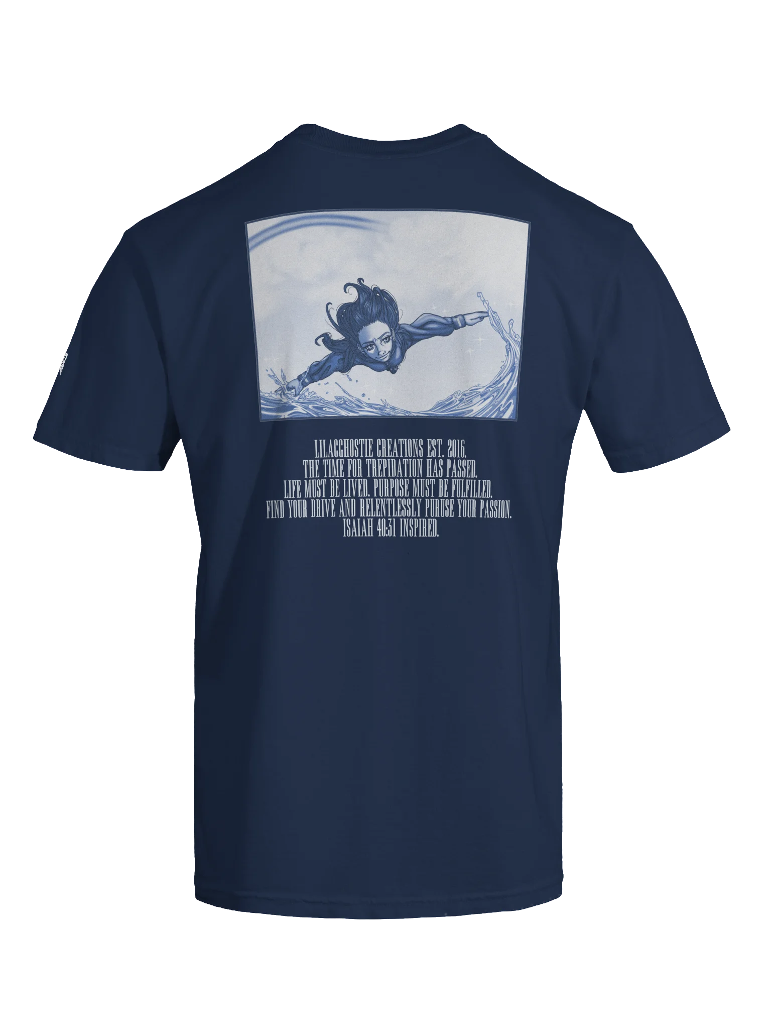 Limit Break! Stitched Tee (Dark) product image (13)