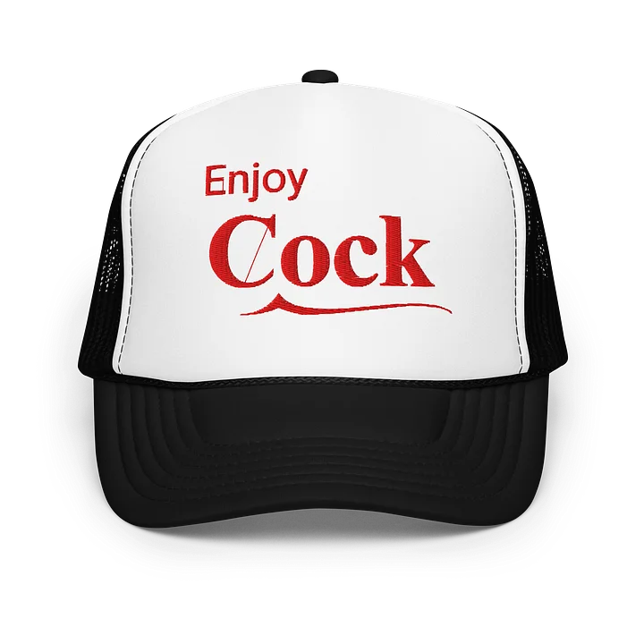 ENJOY COCK Foam Trucker Hat product image (1)