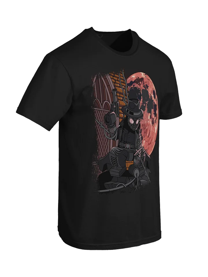 Noir Spider Bloody Moon Black T-Shirt product image (2)