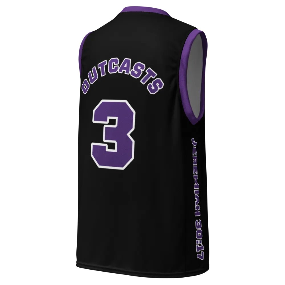 Outcasts Basketball Jersey Purple/Black product image (6)