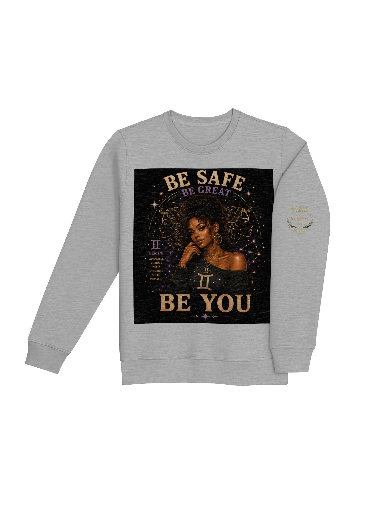 Gemini For the curious minds. Intelligent. Social. Adaptable. Gemini embraces change and inspires every conversation. ✨ Be Safe. Be Great. Be You. product image (12)