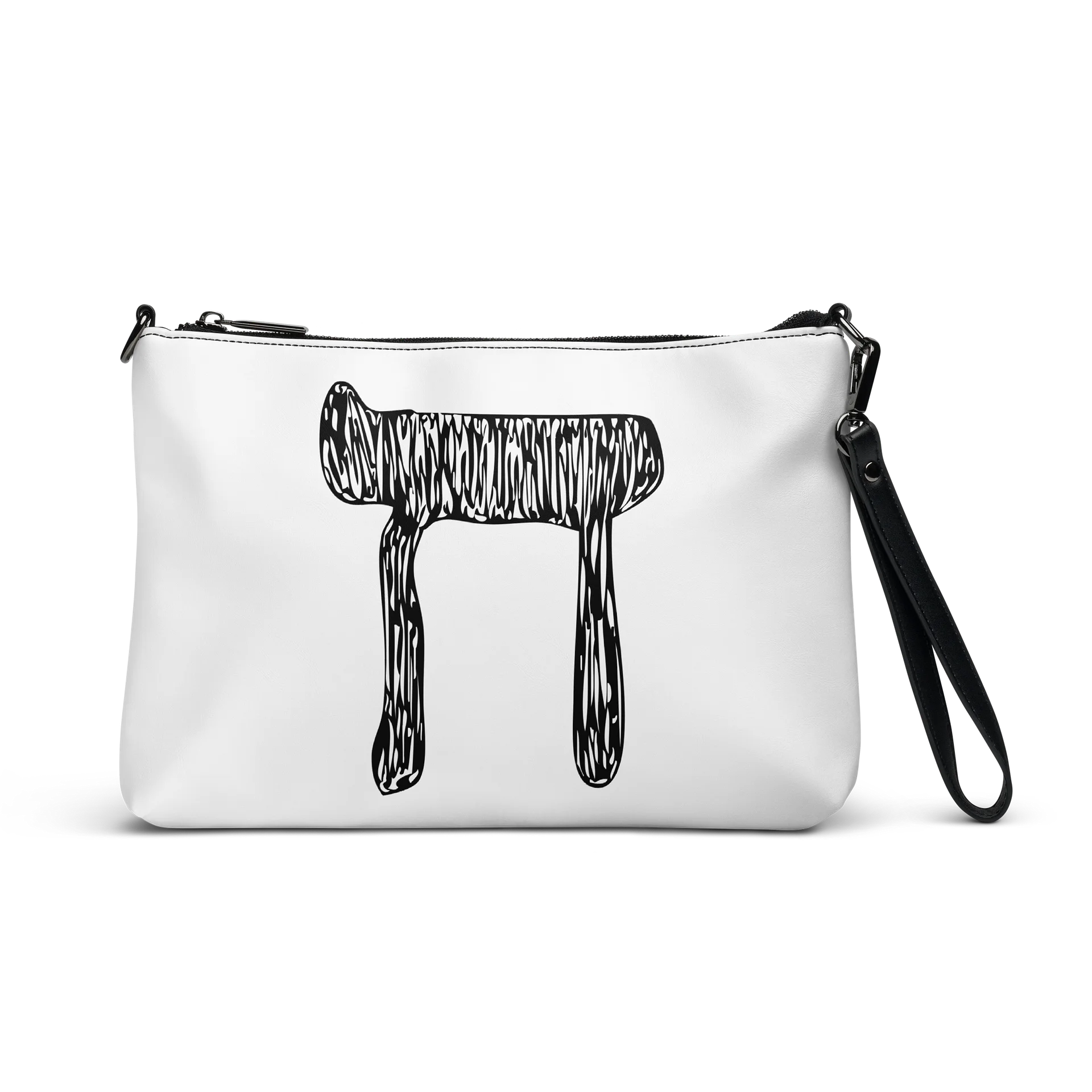 Chai — Hebrew Statement Pouch product image (1)