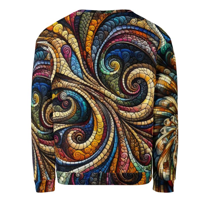 Colorful Patterns - All-Over Unisex Sweatshirt #1 product image (2)