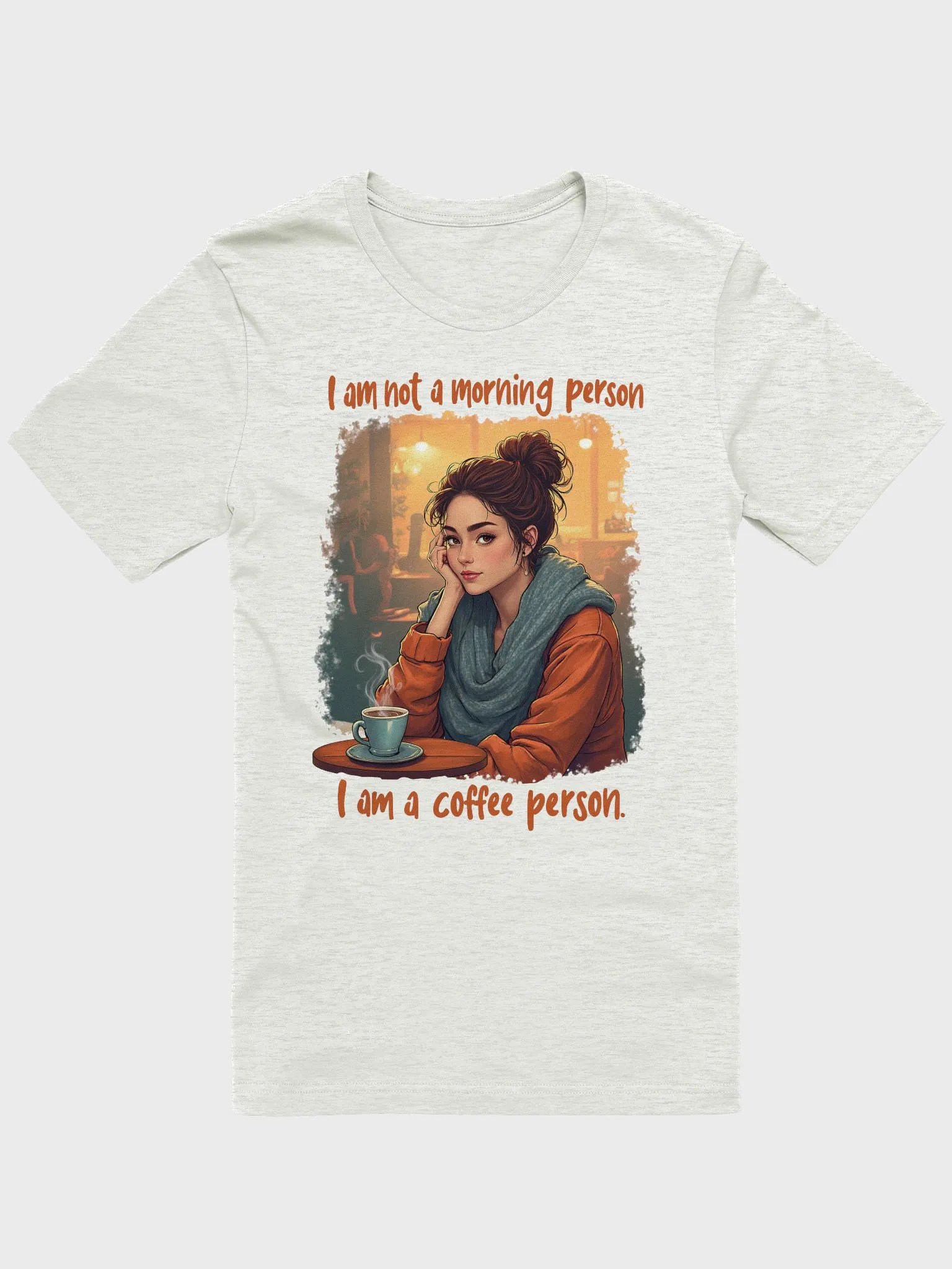 Cozy Coffee Person T-Shirt product image (1)