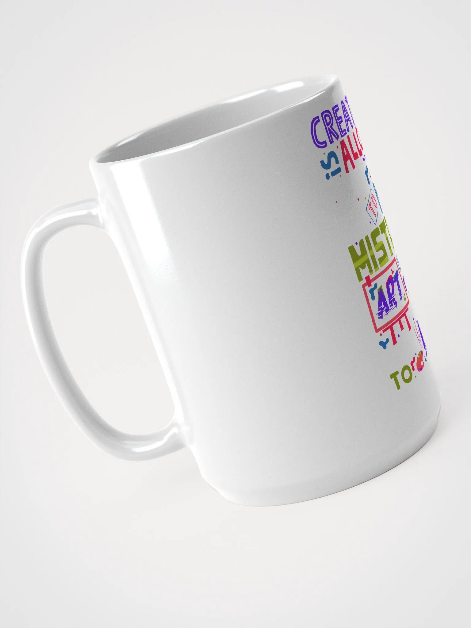 CREATIVITY IS ALLOWING YOURSELF MAKE MISTAKES product image (3)