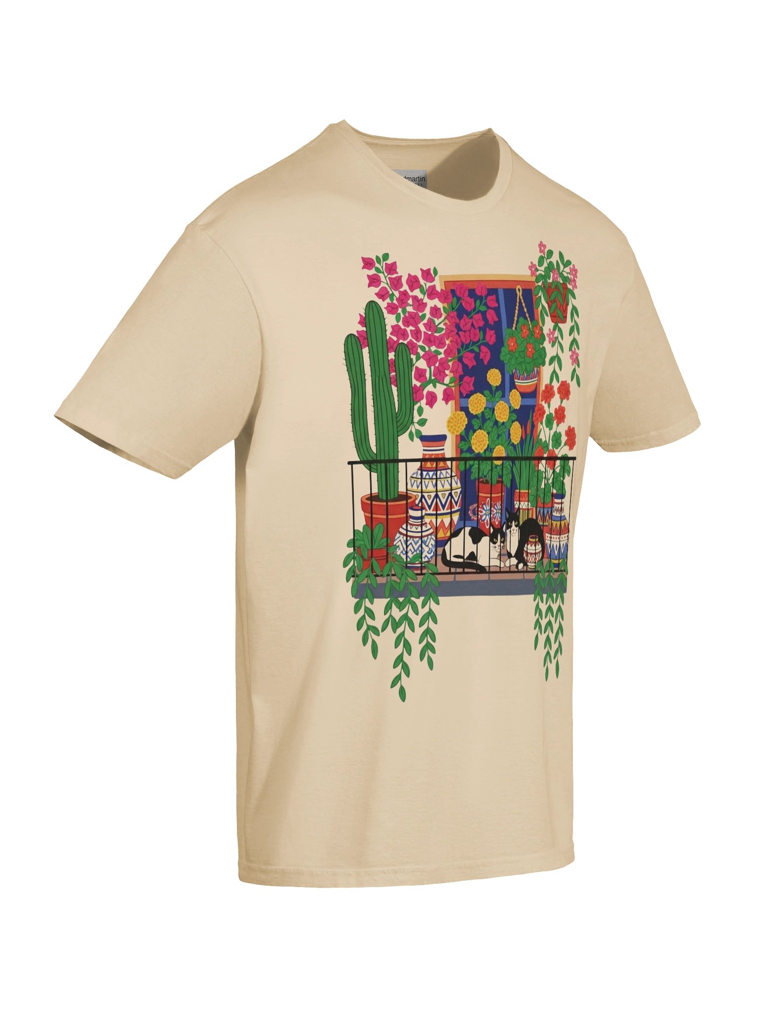 Balcony Cats Unisex T-Shirt product image (10)