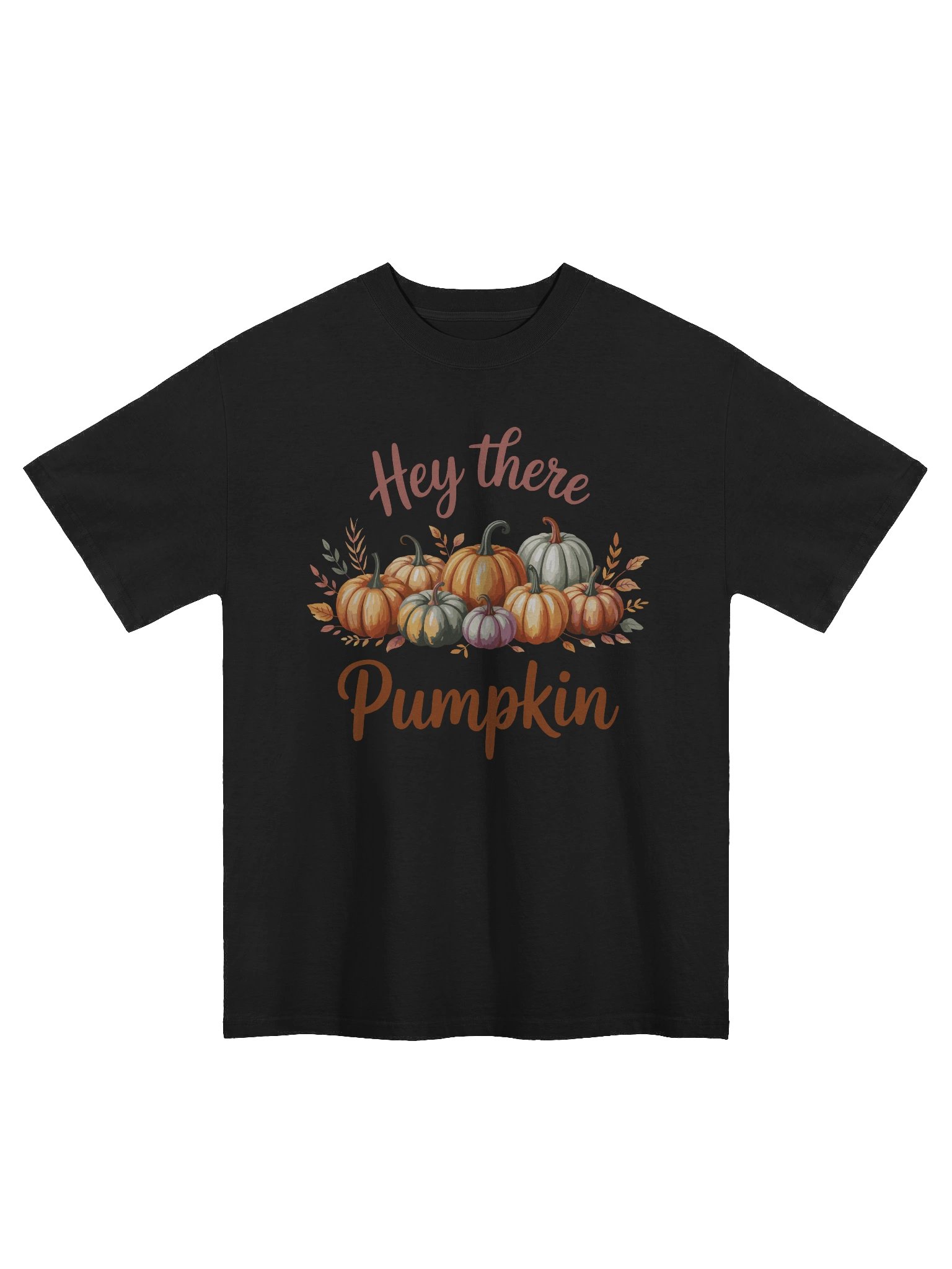 Hey There, Pumpkin! Festive Oversized T-Shirt product image (3)