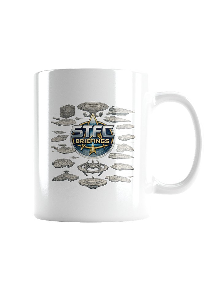STFC Briefings All The Ships Collection White Mug product image (2)