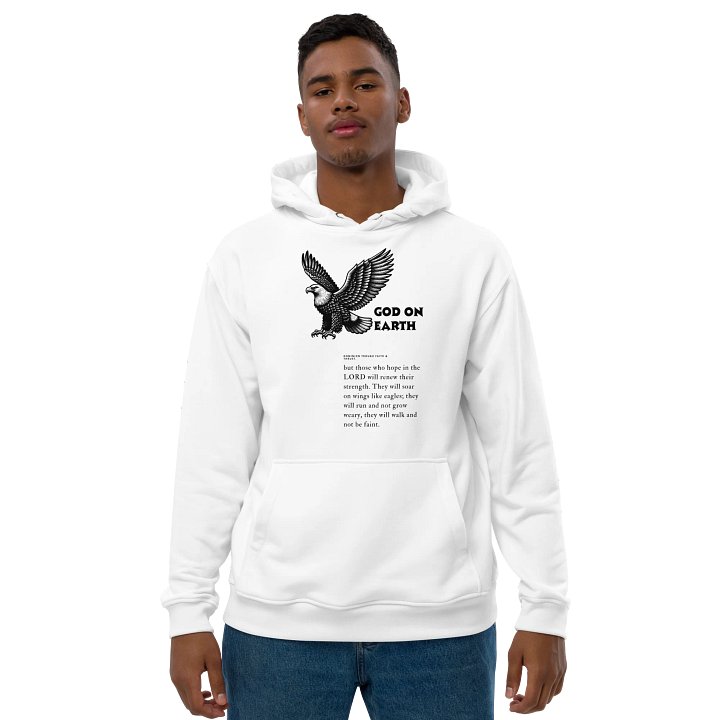 God on Earth Eagle Men's Hoodie product image (1)