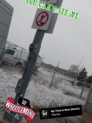Hi!Good Morning!I don't know why John Cena is at the Downsview Park Go Station, but this isn't the way I'd start my route to Dallas, bubba.#fingerpointheadnod2022