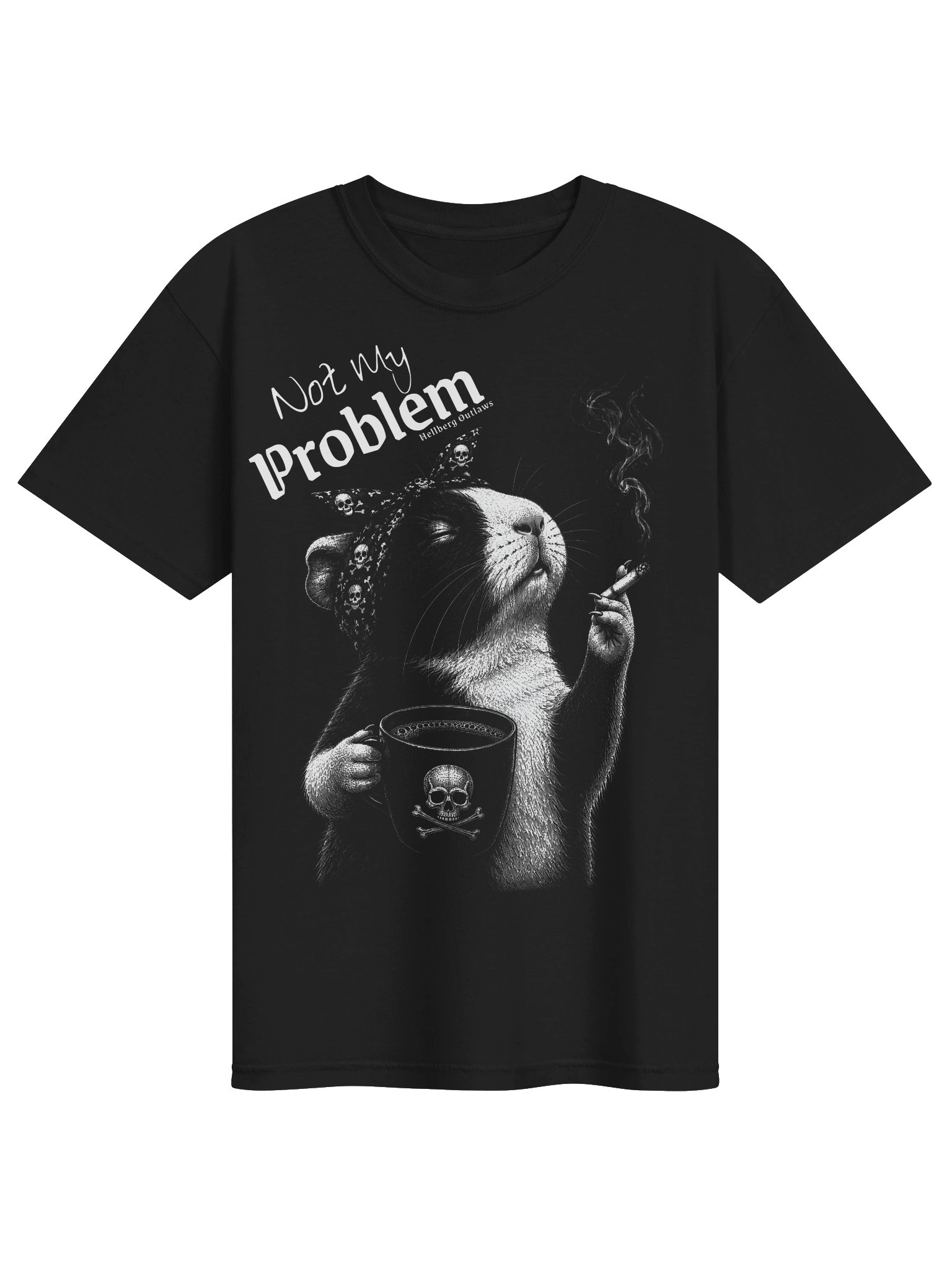 T-Shirt - Hellberg Outlaws - Not My Problem product image (1)