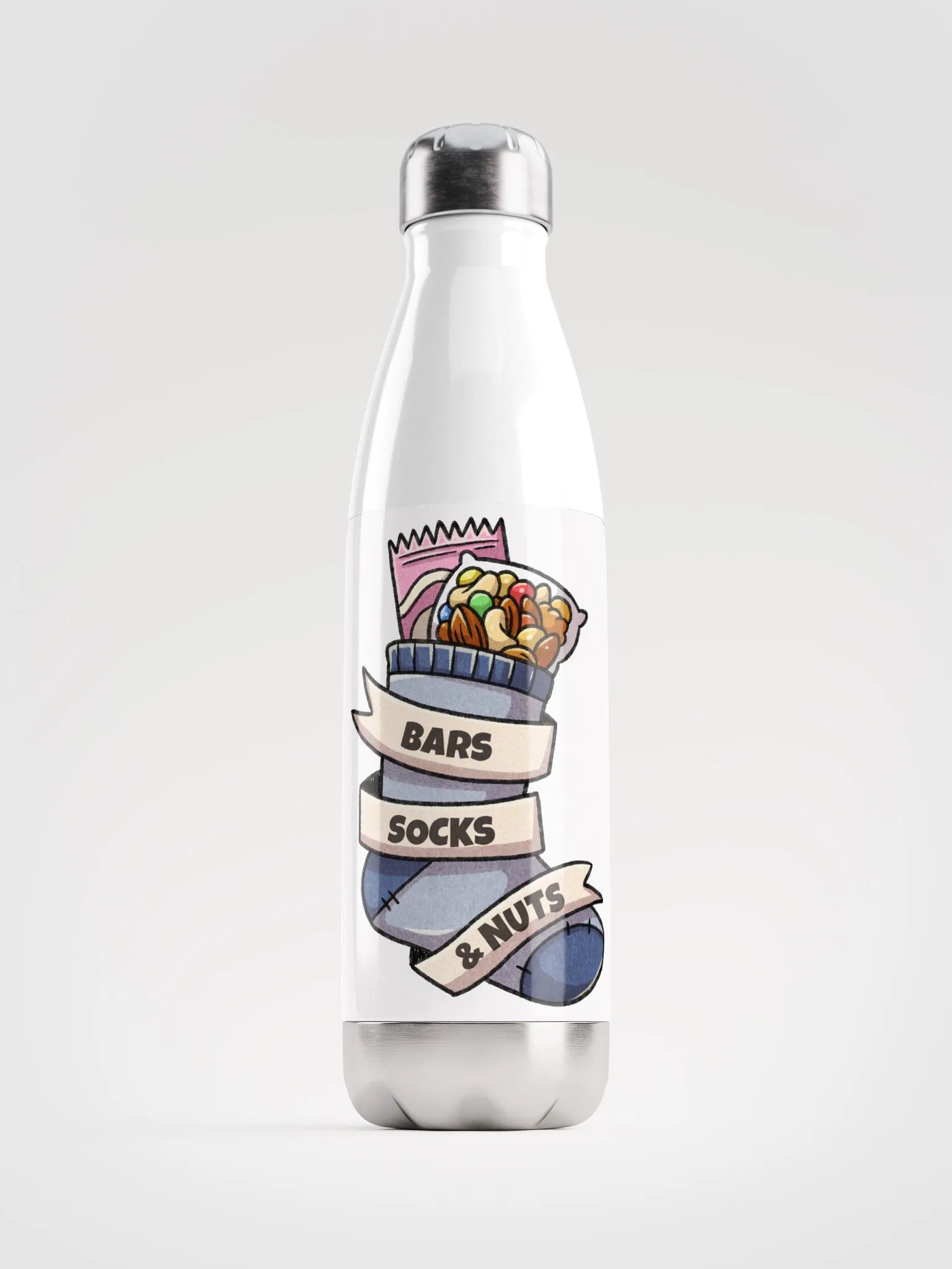 Bars, Socks & Nuts Bottle product image (1)