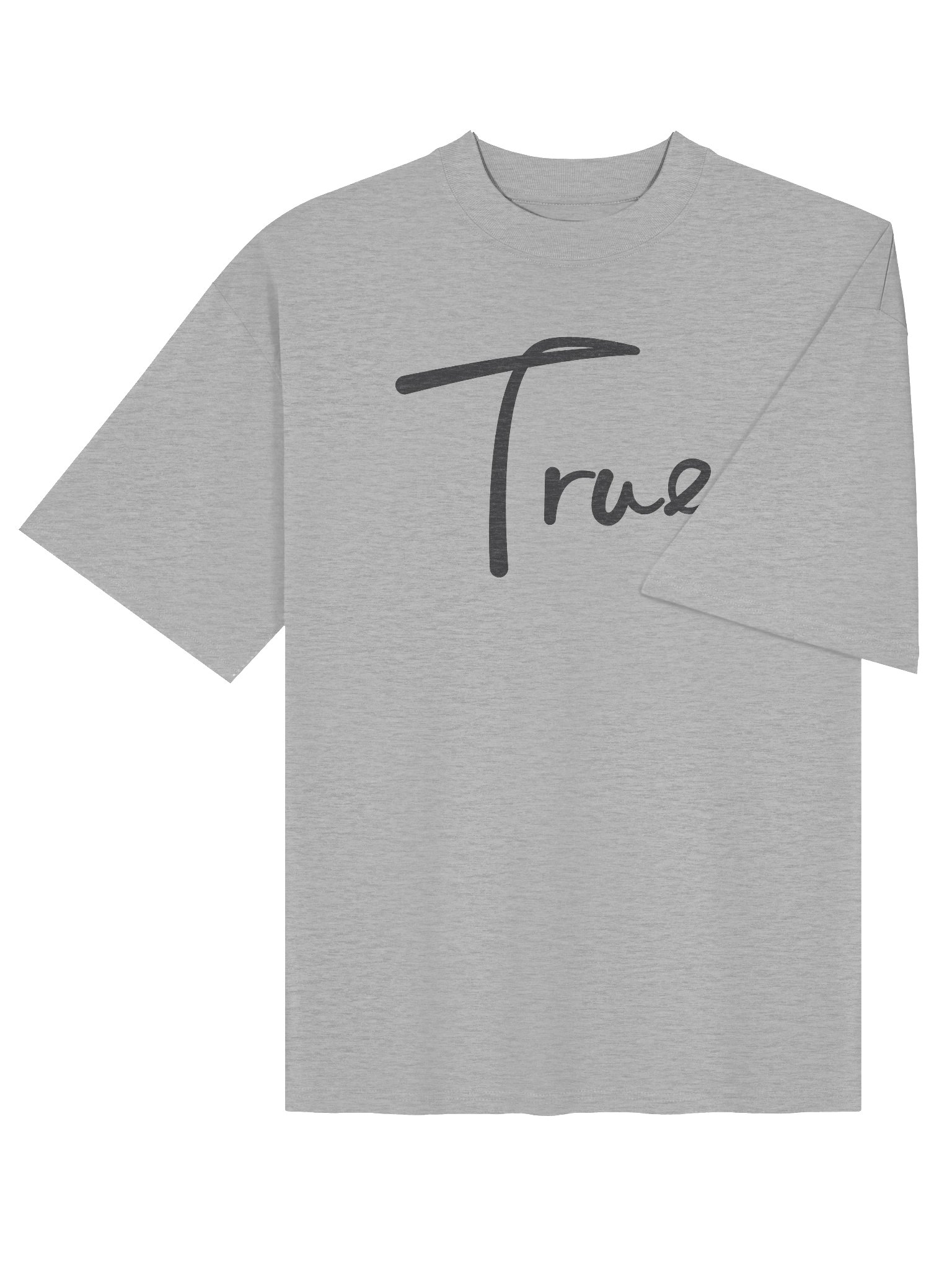 Volume — in Heather Grey + Charcoal (Oversized/Unisex) product image (3)