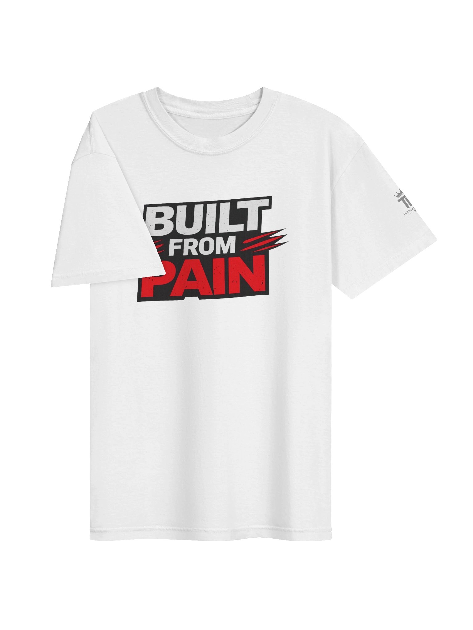 Built From Pain Tee – White Edition product image (3)