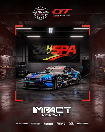 This weekend is one of the biggest on our calendar as Impact SimSport takes on two separate endurance events at Spa.

iRacing...