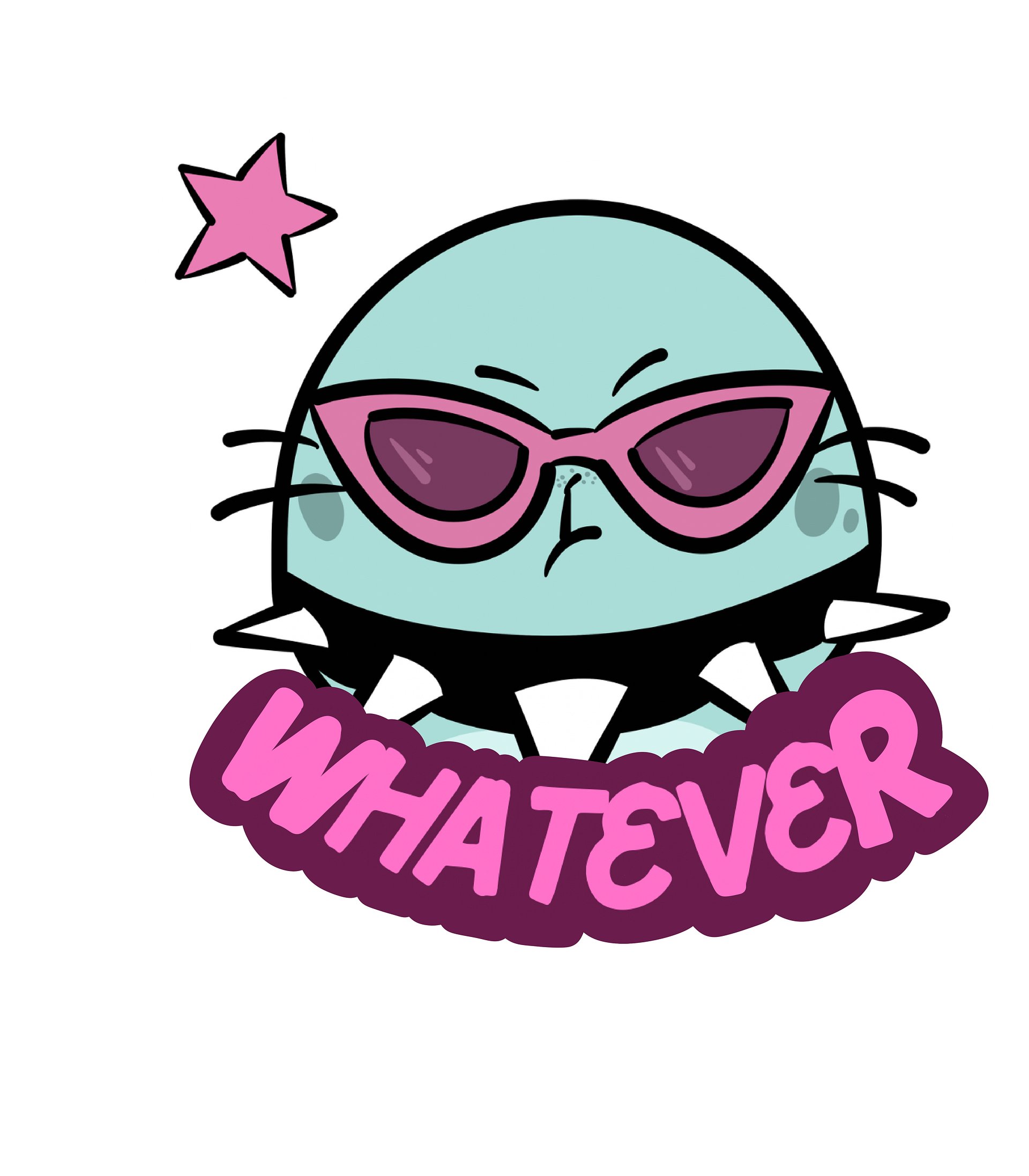 Whatever Winifred-Sticker product image (1)