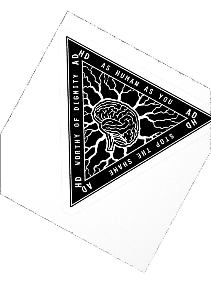 "Brain Zap" ADHD Solidarity Sticker product image (2)