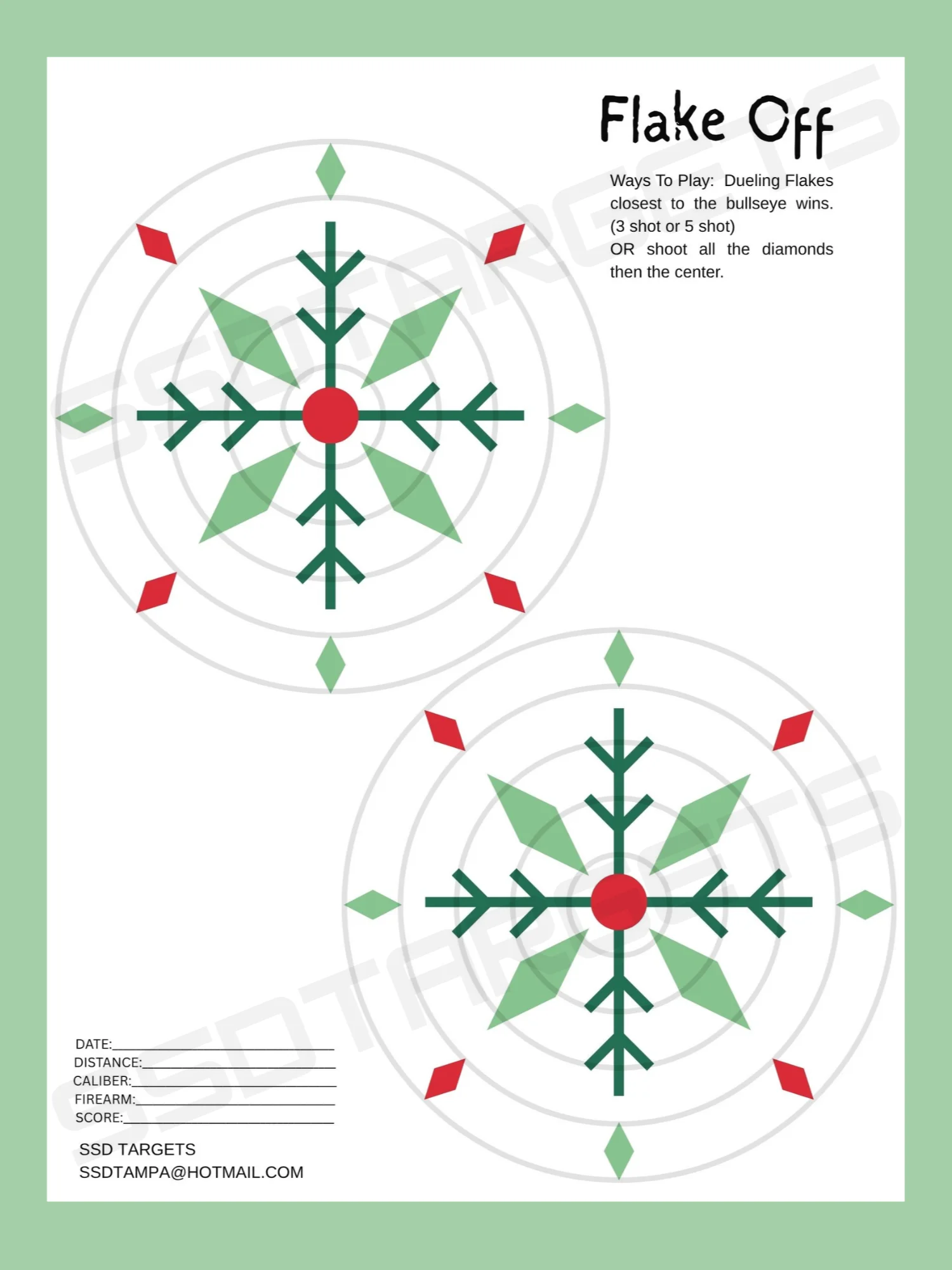 Flake Off (Printable Download) product image (1)