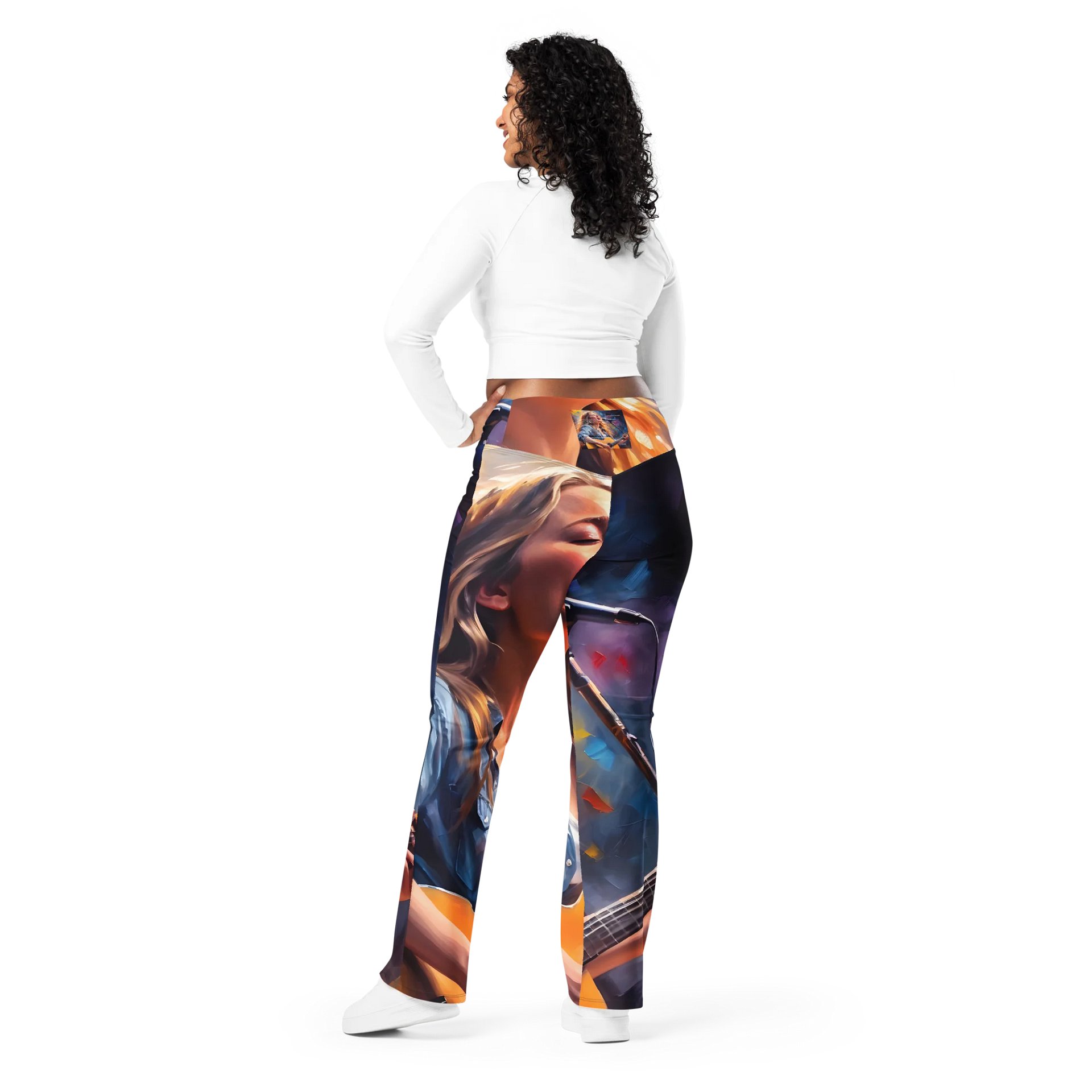 'Impossible Dream' EcoChic Flare Leggings product image (3)