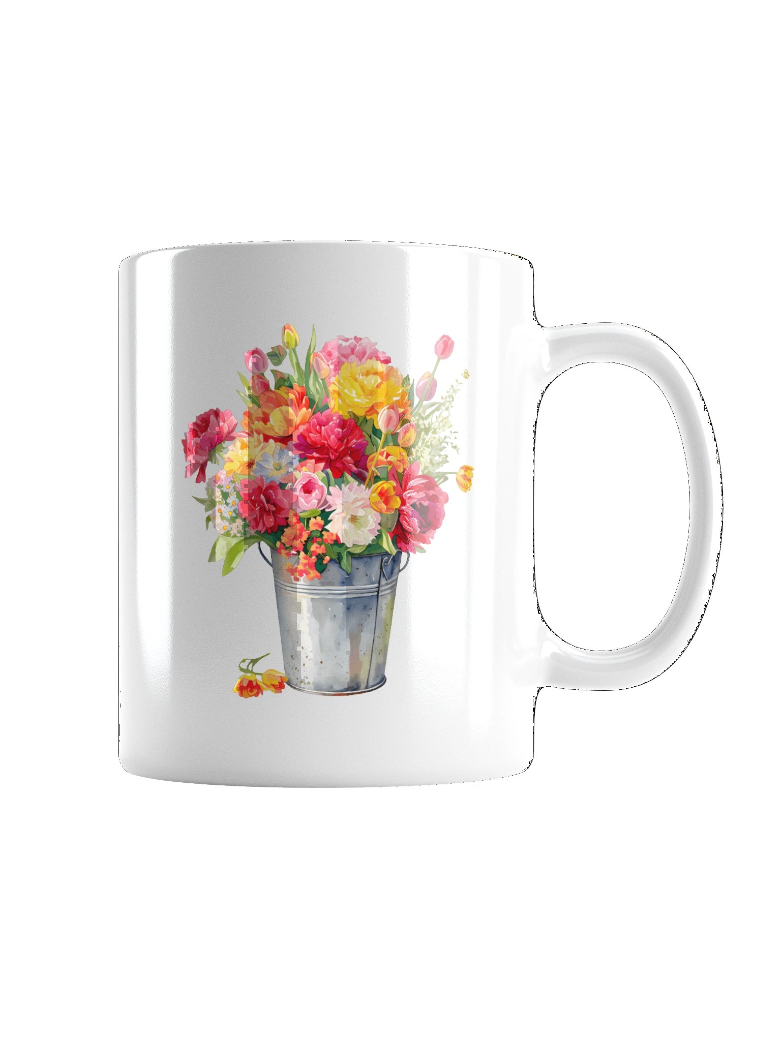 Vase A White Glossy Mug product image (9)