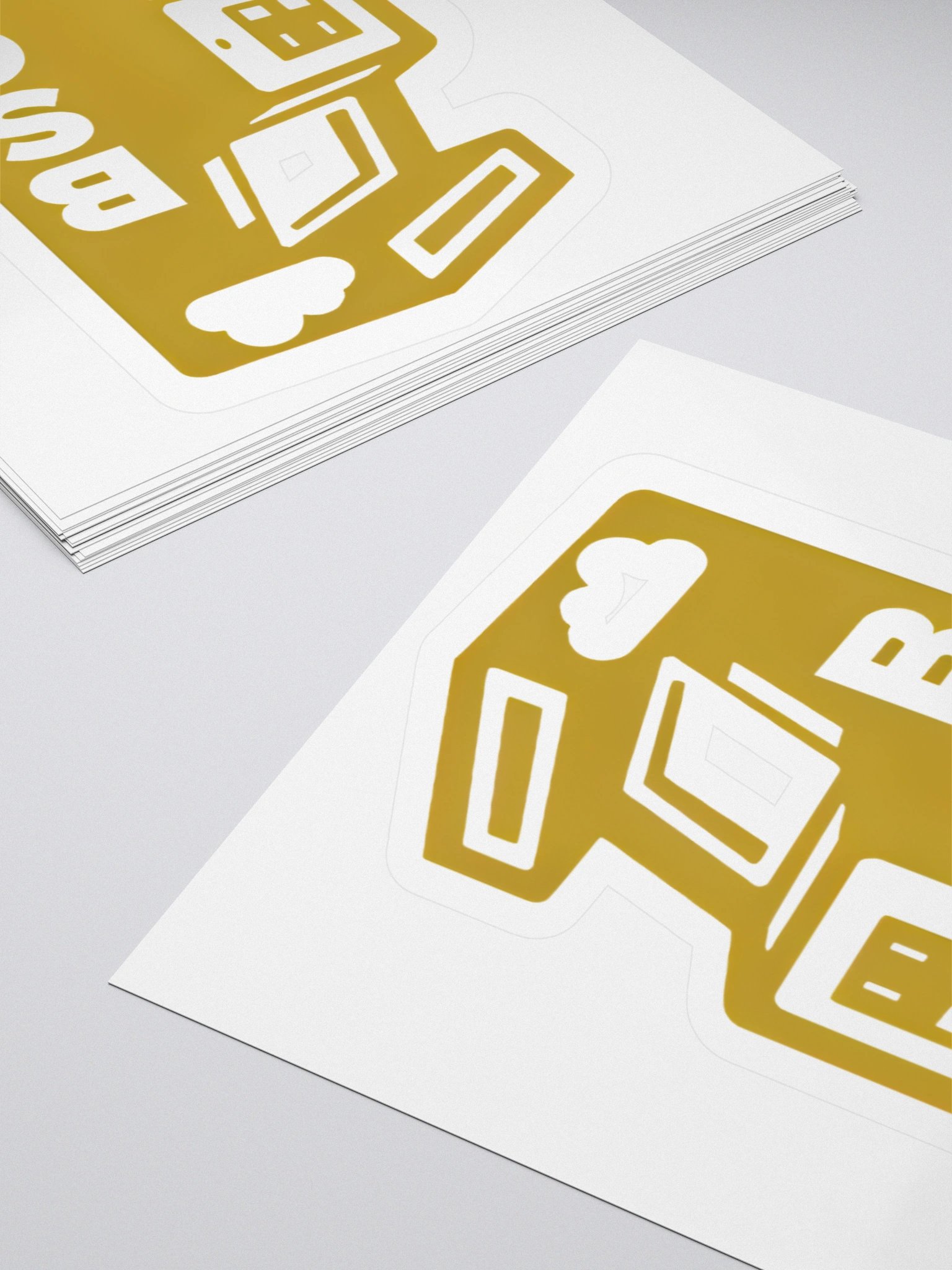 Classic BlackSkyGamers Logo Kiss Cut Stickers product image (4)