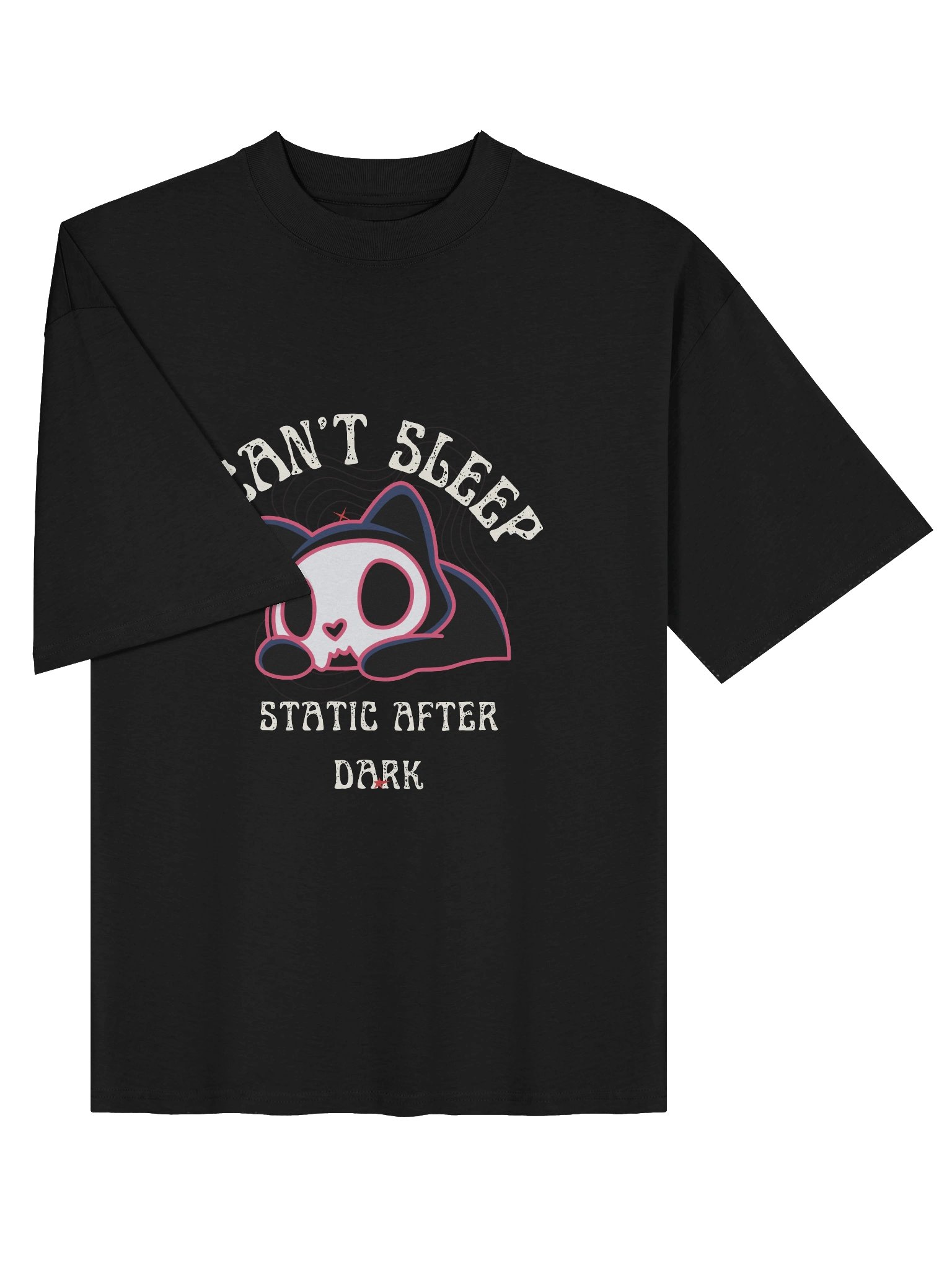 Can't Sleep" Unisex Organic Oversized Tee product image (6)
