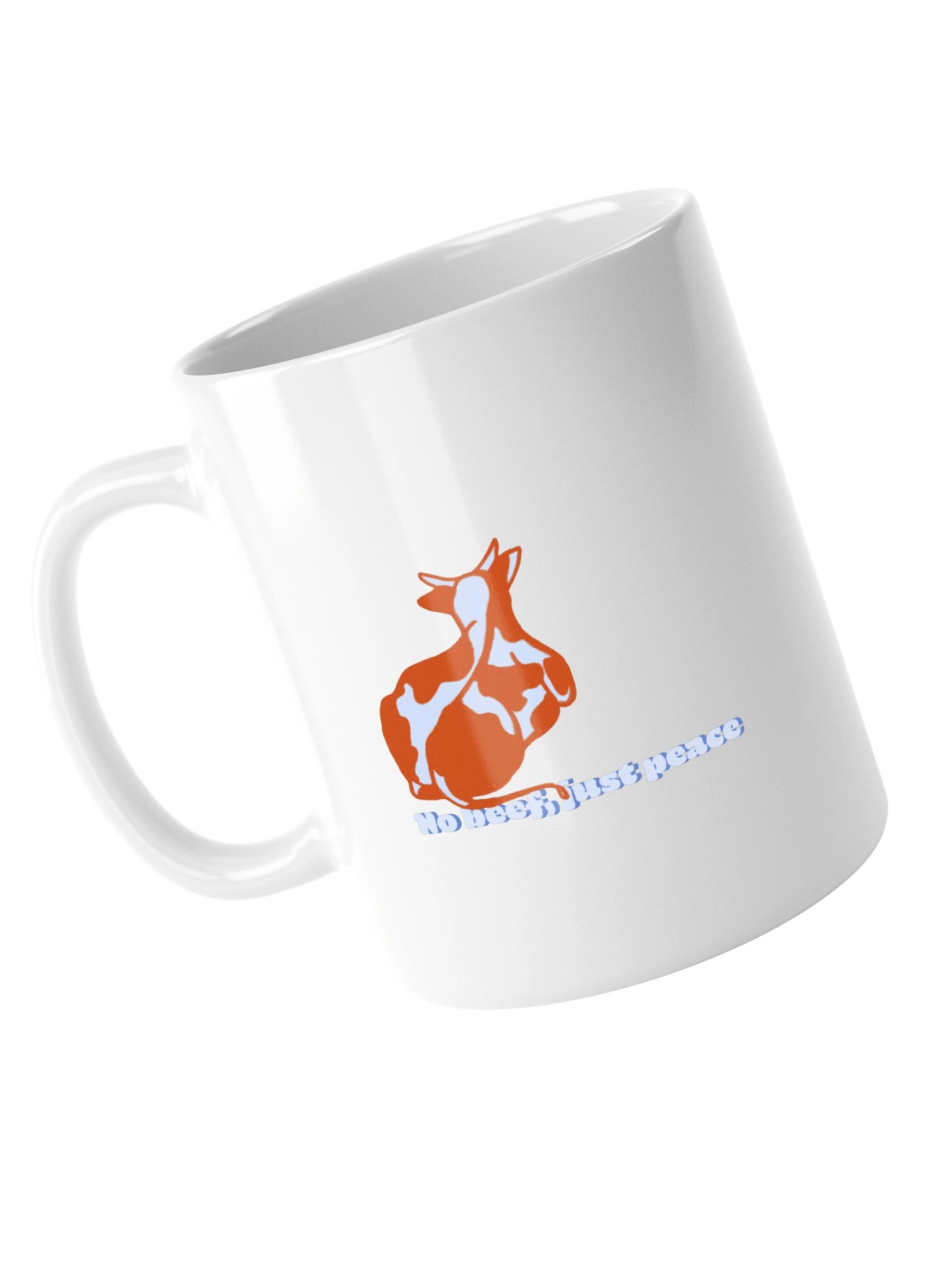 No beef, just peace - Mug product image (5)