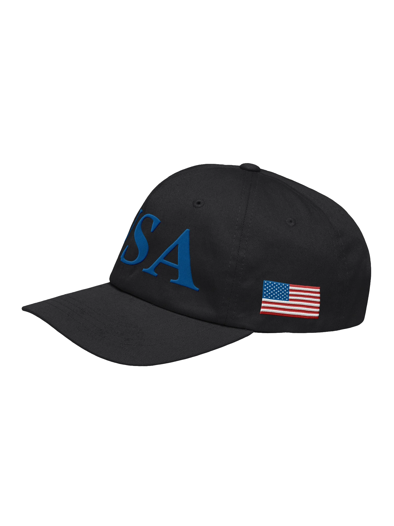 USA Embroidery Hat, USA Flag On The Left Classic Baseball Hat product image (25)
