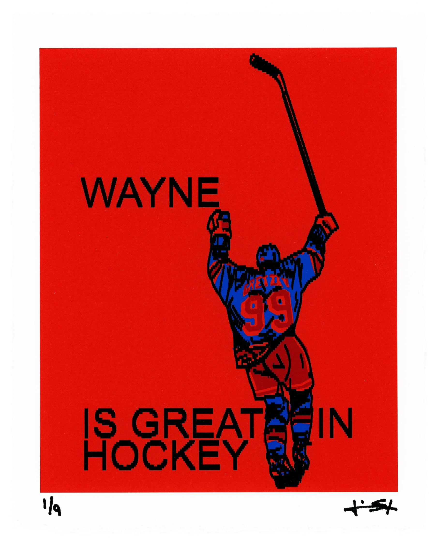 Wayne is Great in Hockey 8"x10" - 1st Edition Prints /9 product image (1)