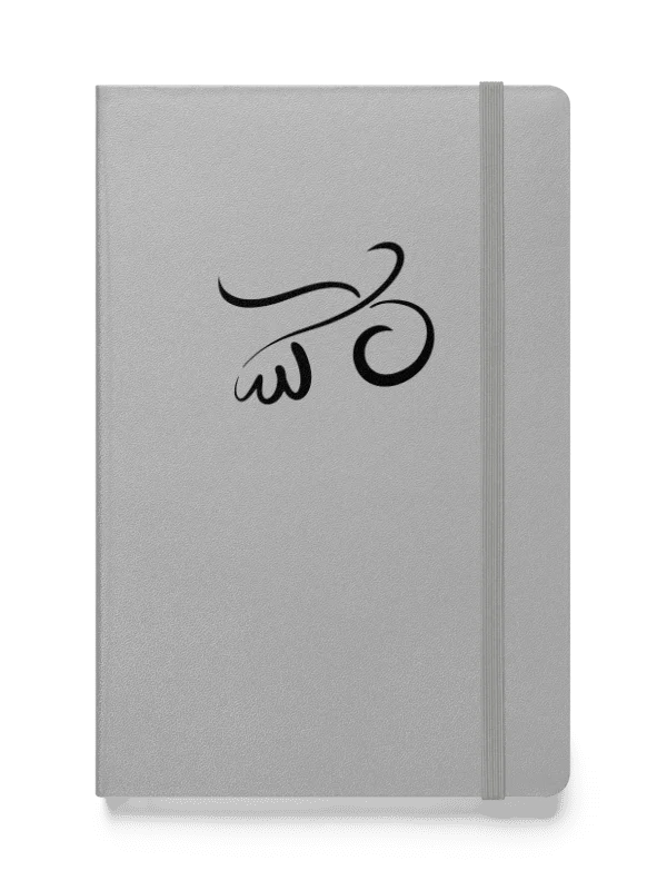 Bird Calligraphy Notebook – Deep Black Print product image (5)