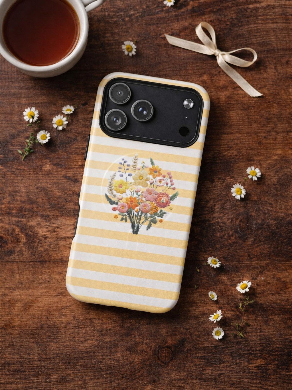 HAPPY SPRING FLOWERS MAG® SAFE IPHONE CASE product image (5)