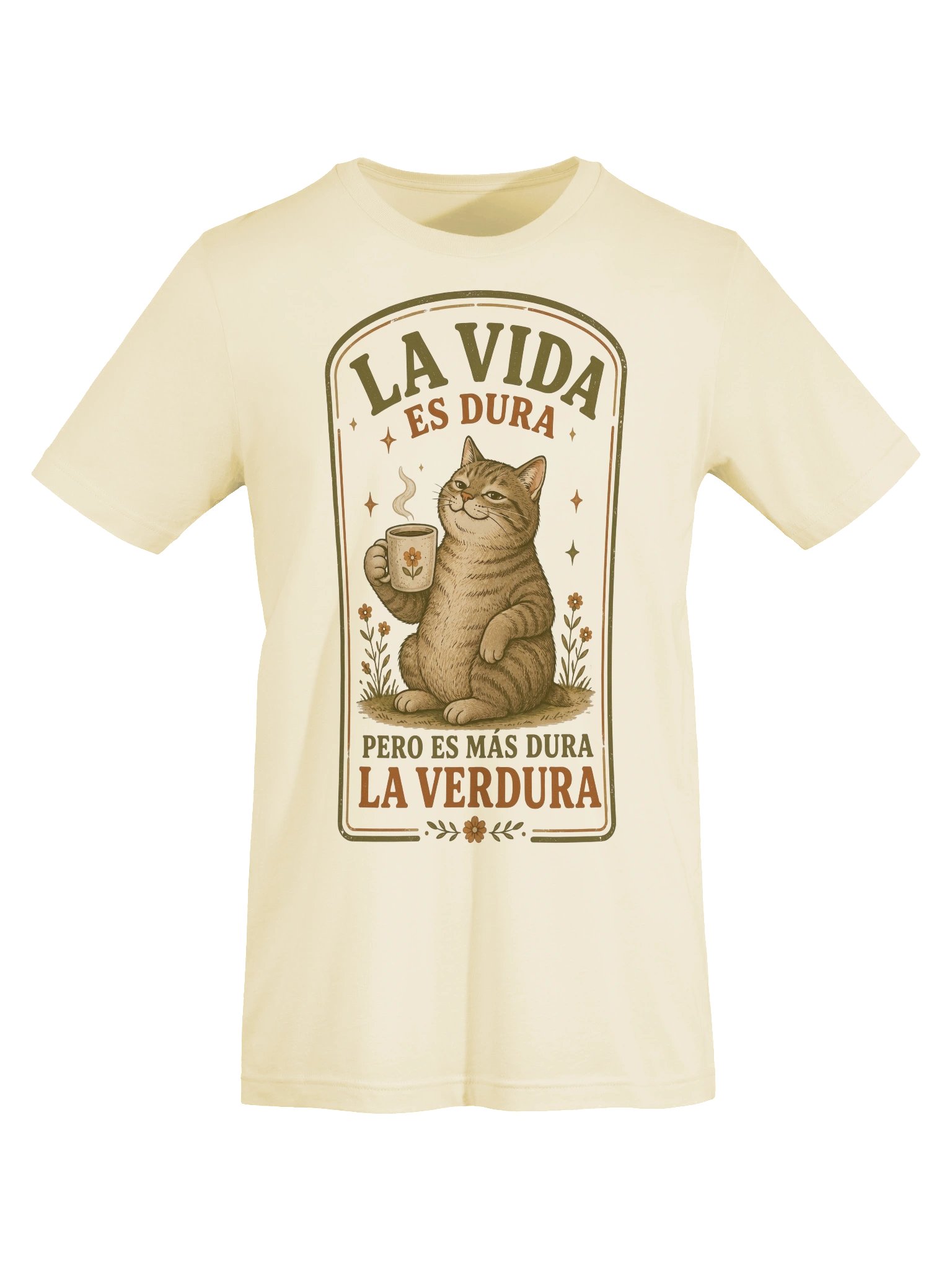 La Vida Dura Pero es Más Dura la Verdura Camiseta Unisex product image (9)