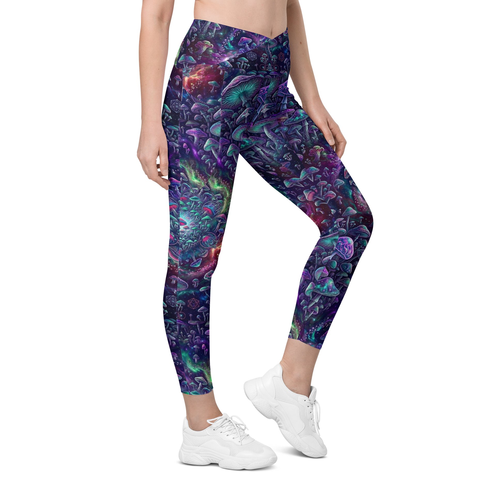 Neon Fungi Flux Tights womens product image (5)