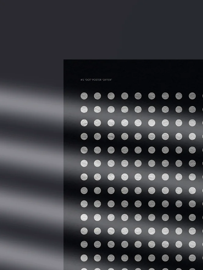 Dot : Differ — Minimalist Digital Print for Modern Interior product image (4)