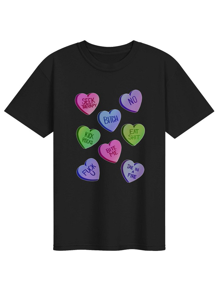 Cunt-versation Hearts || Unisex T-Shirt product image (1)