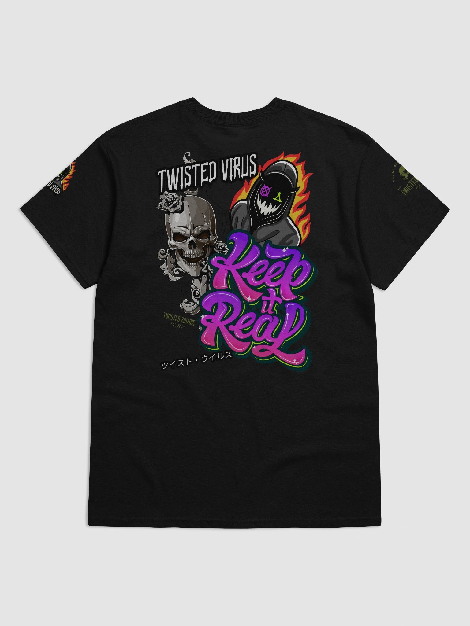 Twisted Virus: KEEP IT REAL T-shirt product image (18)