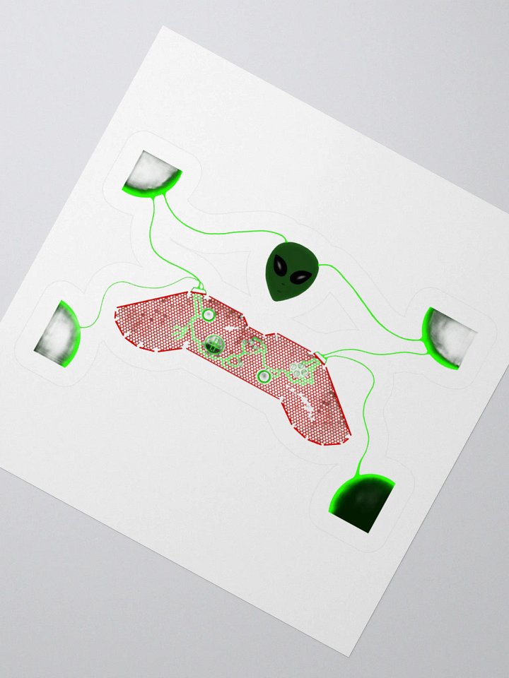 Cyber Control Kiss Cut Stickers product image (5)