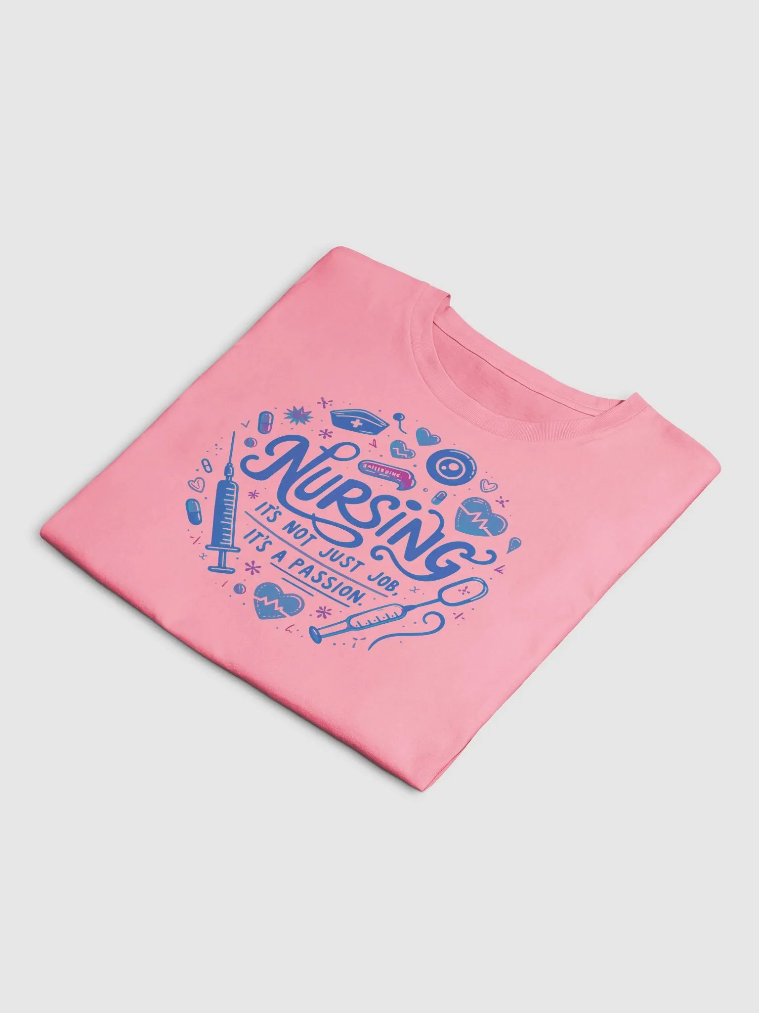 Passionate Nursing Icons Crop Top product image (29)