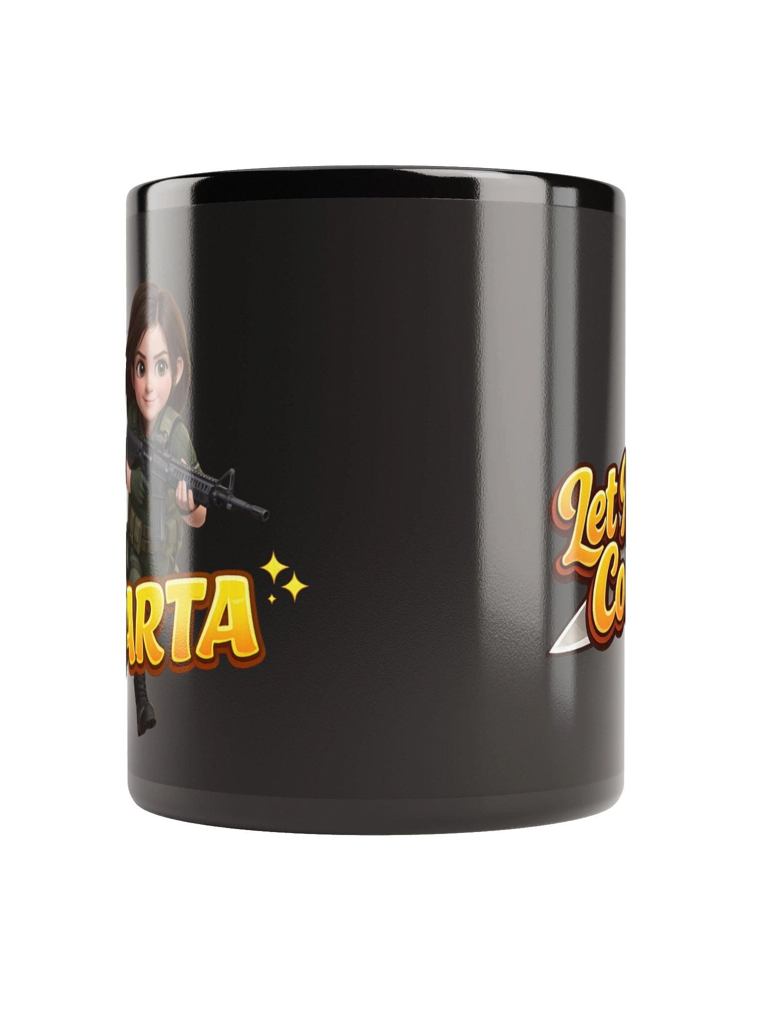 Karta's Let me cook dark mug product image (10)